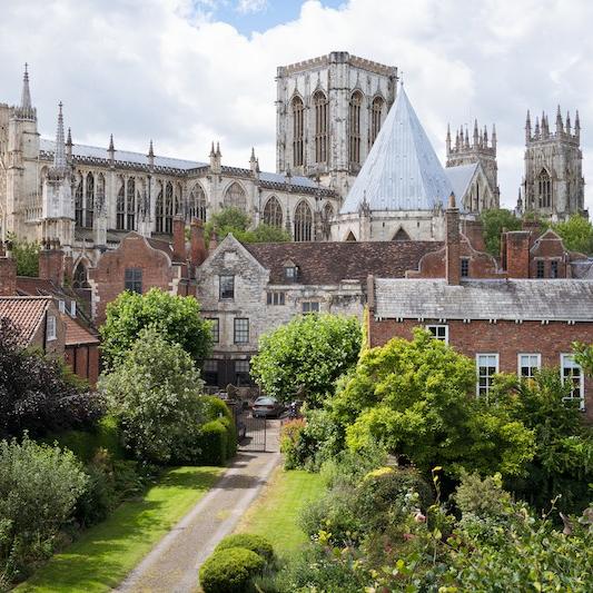 York Minster from the city walls